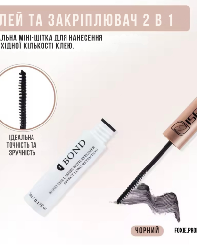 Накладні пучкові вії 30D+40D від ТМ ISEEN