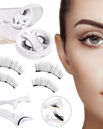 Багаторазові магнітні накладні вії Magnetic Lashes з аплікатором та футляром (ct10-3)